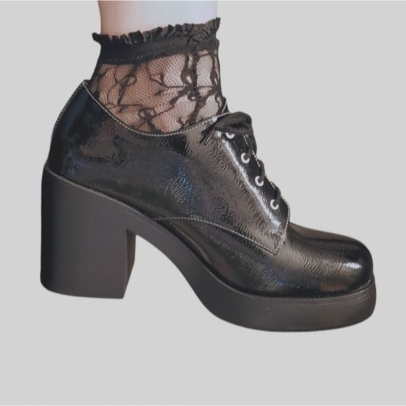 Patent Oxford Platform Lace Shoes- *New In Box* by Dirty Laundry - Picture 5 of 14